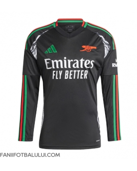 Arsenal Tricou Fotbal Replică 2024-25 Barbati Deplasare Mâneci Lungi